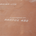 صفحه فولادی مقاوم در برابر سایش Hardox450 برای تجهیزات معدن